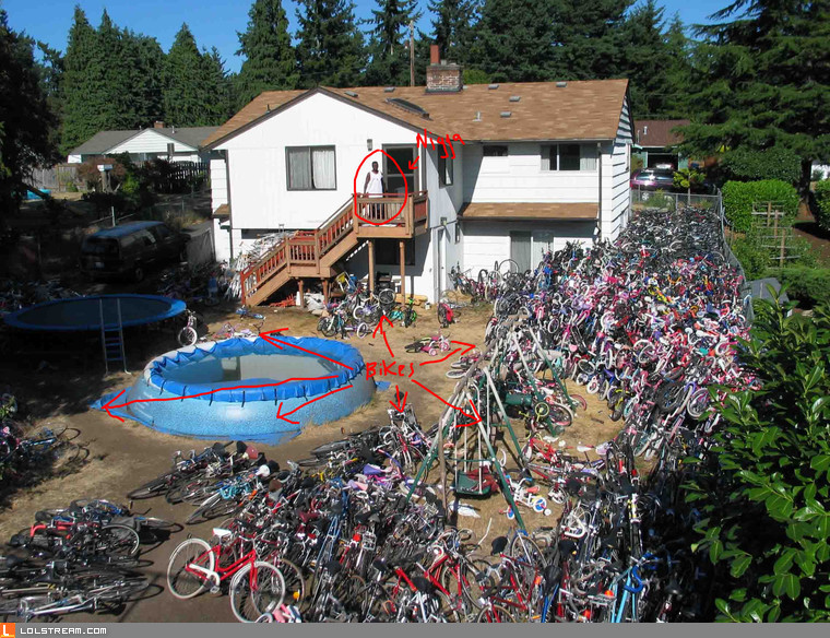 Have you seen my bike?