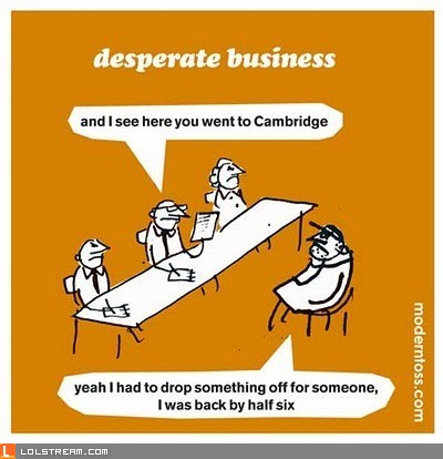 Desperate Business