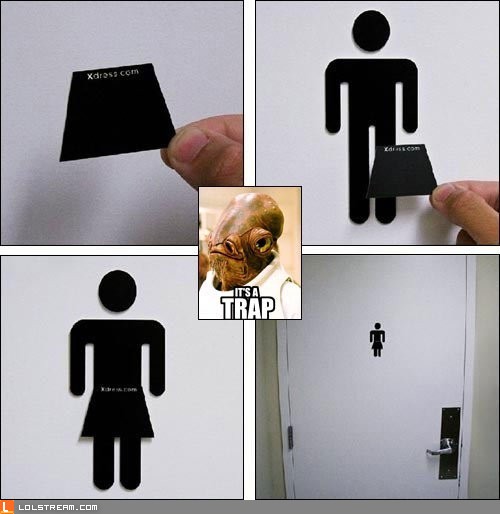 Bathroom Trap