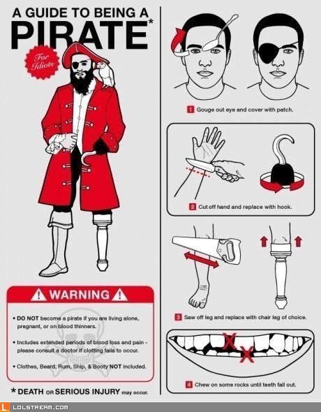 A Guide To Being A Pirate