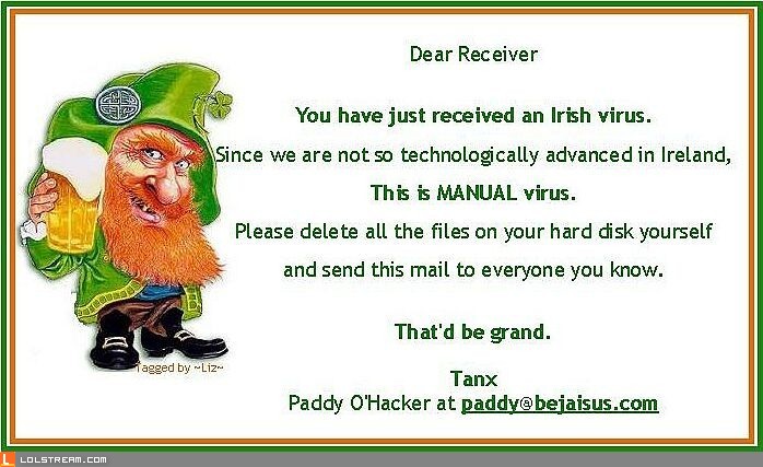 Irish Virus