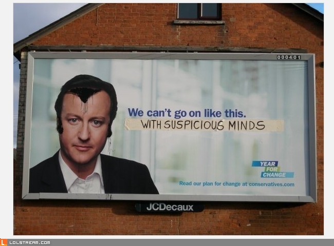 Cameron has left the building