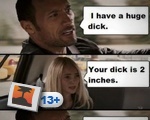I have a huge dick.