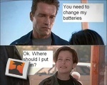 You need to change my batteries...