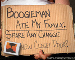 Spare any change?...