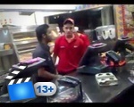 KFC Worker Loses It