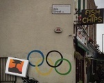Olympic Ring Graffiti