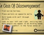 In Case Of Discouragement...
