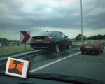 My beamer drives like it's on rails