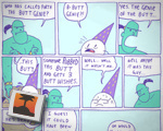 Who called forth the Butt Genie?