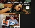 It's normal on meth