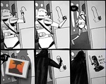 Darth Vader knows how to deal with graffiti